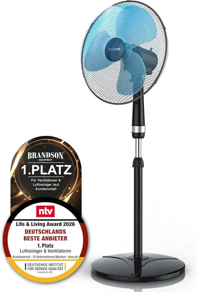 Brandson Standventilator 40 cm – Standventilatoren im Test