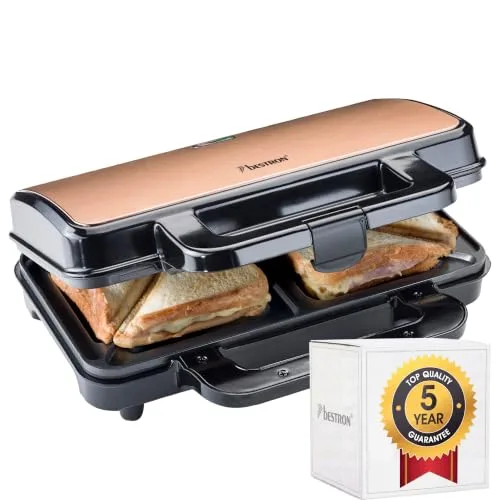Bestron XL Sandwichmaker ASM90XLCO