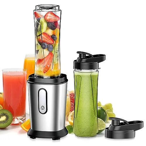Qxmcov 500W Mini-Standmixer & Smoothie Maker