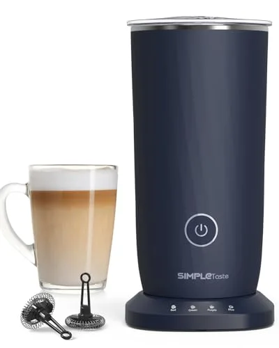 SIMPLETASTE Milchaufschäumer Elektrisch 4-in-1