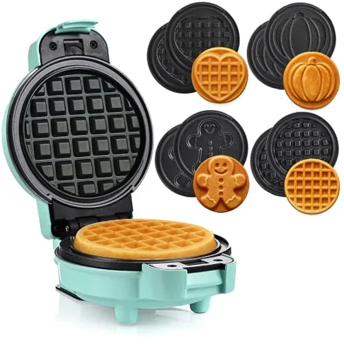 LEHMANN Mini-Waffeleisen 4-in-1